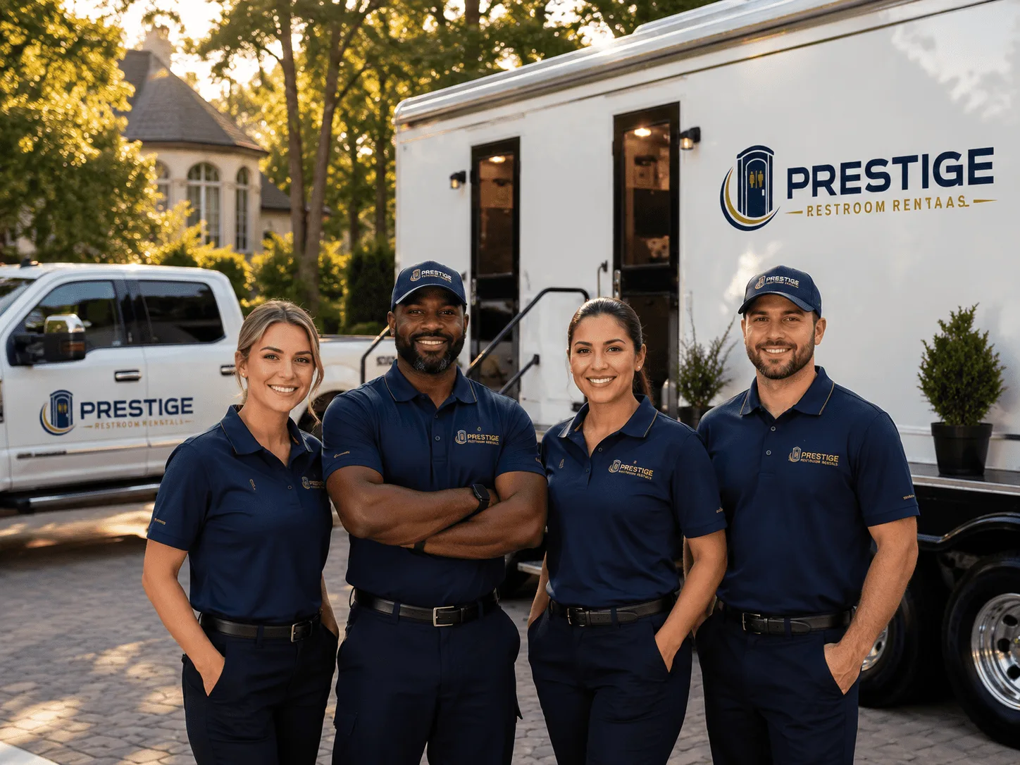 Trusted Luxury Portable Restrooms company in Bathgate, ND